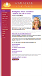 Mobile Screenshot of namaskarhealing.com